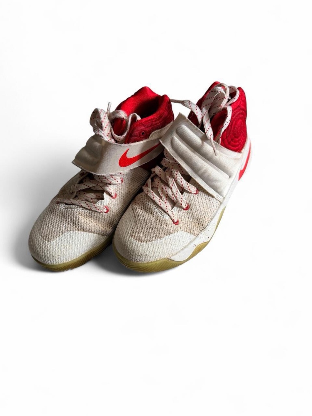Nike Kyrie 2 GS Touch Factor Basketball Shoes White Red 4Y